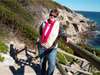 Ramona Rubach - enjoying a scenic coastal walk